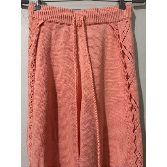 Loveshackfancy Nyla joggers in peach Melba XS - Picture 12 of 16